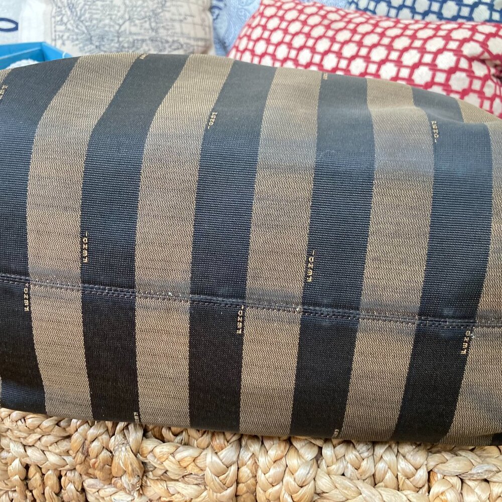 CLASSIC Fendi Pequin Borsa Hobo Shoulder Bag Pequin Stripes w/Authenticity Card - Picture 11 of 16